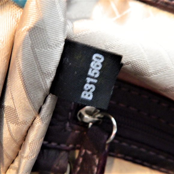 Cole Haan Leather Weave Satchel - Picture 11 of 12